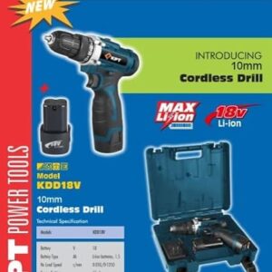 KP-T 18 Volt Cordless Drill,