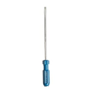 Taparia OGS 8210 Steel (8.0 x 1.2mm) Striking Screw Driver (Blue and Silver)