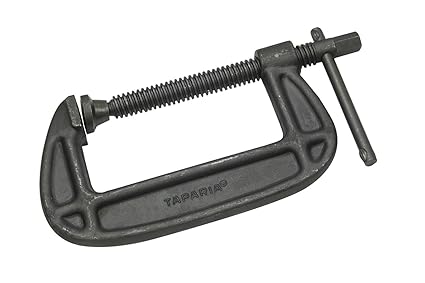 Taparia 1264-8 Steel C-Clamp (Grey)