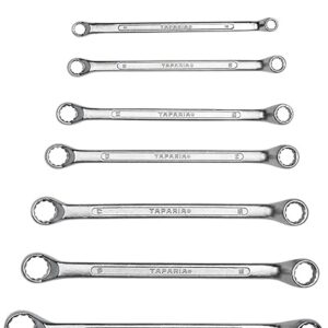 Taparia 1808 8-Pieces Ring Spanner Set