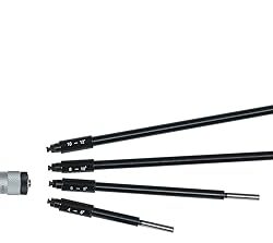 Mitutoyo 141-233, 2″ – 12″ X .001″ Interchangeable Rod Inside Micrometer