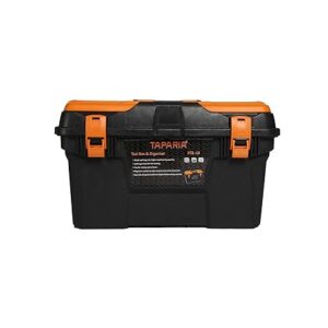 Taparia PTB-19 Plastic Tool Box with Organizer (Multicolour)