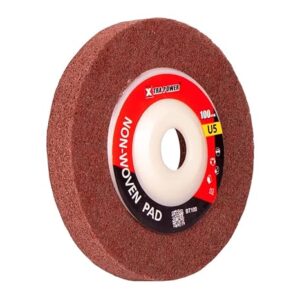 Xtra Power Non Wovan 4 inch Pad for Steel and Metal (Set of 2 Pcs)