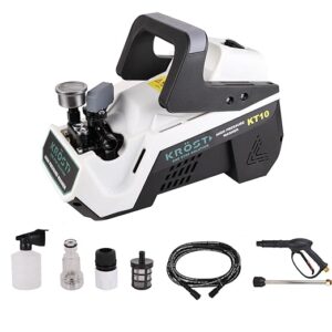 KROST 2500 Watt, Pressure 220 BAR Washer High Pressure Pump with 25mtr Pipe,Heavy Duty Deep-Cleaner Washing Machine for Cars, Bikes, Floor & Home | Copper Winding (Pressure Washer with 75FT Pipe)