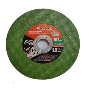 XTRA POWER GREEN METAL CUTTING WHEEL 4 INCH 107X16X1.5 MM Pack -10 pcs