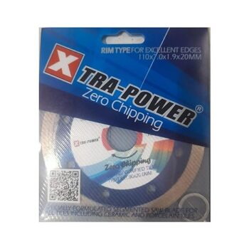 Xtra Power Zero Chipping Tile Blade Rim (Pack of 5)