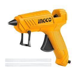 INGCO Glue Gun, 20W(100W) Hot Glue Gun, with 2pcs 11.2mm Glue Stick Diameter, Fast Heating Small Glue Gun, Anti-Drip Glue Gun for Kids DIY School Craft Projects and Quick Home Repairs