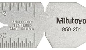 Mitutoyo 950-201, Center Gage for 60 Deg. Threads
