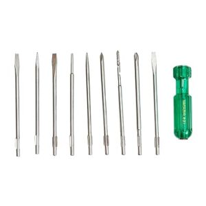 TAPARIA 831 Screw Driver Set with Neon Bulb Silver