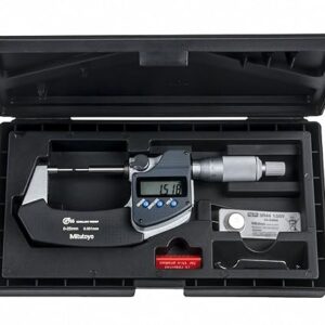 Mitutoyo 331-251-30 SPM-25MX Spline Micrometer, IP65, 10 mm Spline, 0 mm-25 mm, 0.001 mm