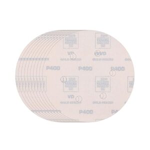 Taparia 6″ Velcro Disc With 6 Holes, Grit 400 – Pack Of 20 (Vdg 66400)