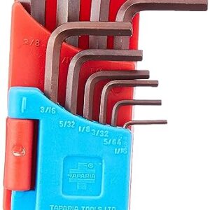 TAPARIA 10 Pcs Hex Allen Keys Long Ball Point Set