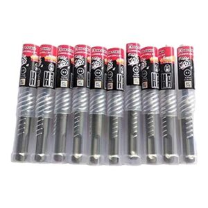 6×110 mm Xtra Power Hammer dril bit Rotary Bit Set (10 Bits)