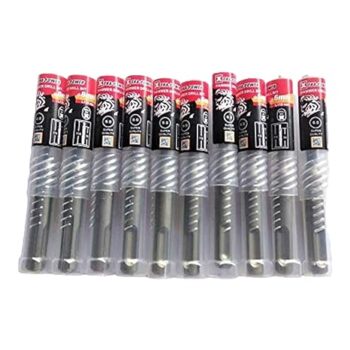 6x110 mm Xtra Power Hammer dril bit Rotary Bit Set (10 Bits)
