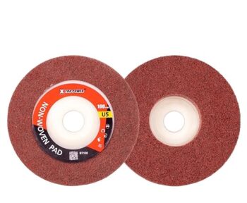 Xtra Power Non Wovan 4 inch Pad for Steel and Metal (Set of 10 Pcs)