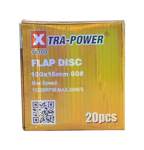 XTRA POWER Metal Flap Disc, Black - Pack of 20 - Image 5