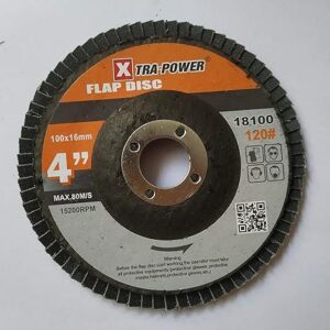 XTRA-POWER Metal Flap Disc 120# (Pack of 5)