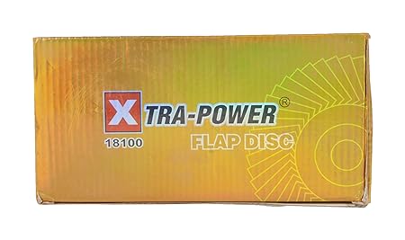 XTRA POWER Metal Flap Disc, Black - Pack of 20 - Image 4
