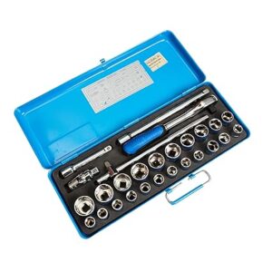 Taparia S14HXL 1/2-Inch Square Drive Socket Set Hand Tools for Professionals (Pack of 1)