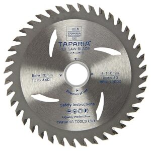 Taparia TCTS 440 Wood Cutting Blade Set (Multicolour, Pack of 10)