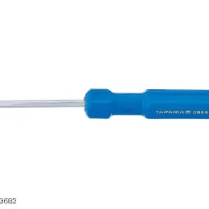 TAPARIA OB 665 Screw Driver – Blue And Silver, 1 Piece, 65 Mm