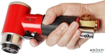 KROST Mini 3" Pneumatic Polisher, Portable Air Sander Kit with Grinding Disc for Mechanical Sanding, Polishing - Image 6