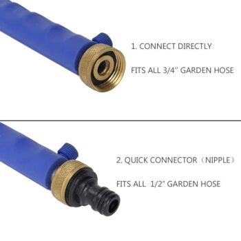 KROST High-Pressure Washer Garden Hose Spray Gun with High-Pressure Nozzle Sprayer for Car Washing, Plant Watering, Deck, or Sidewalk Cleaning - Image 5