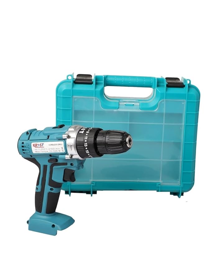 KROST Cordless 21v Hammer Drill Motor Multi Function Drill 20 Stage