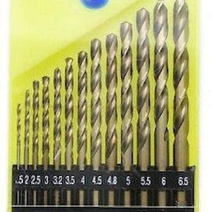 KROST Drill Bit Set, All Size Bits for Pneumatic, Cordless, Electric,Manual Drilling Machine (drillset 13pc hss)