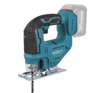 KROST Pro Series 37V Cordless Jigsaw Machine with LED Light, Orbital Settings and 3000 SPM Variable Speed (Bare Tool)