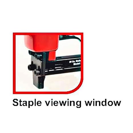 Kaymo NEO-PS1013J Air Pneumatic Stapler Red with Black 6mm - 13mm - Image 5