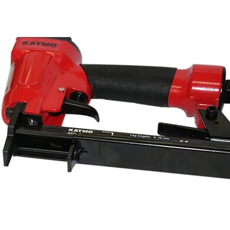 Kaymo Pneumatic Stapler NEO-80LC Red with Black 80 Series 3-16mm - Image 4