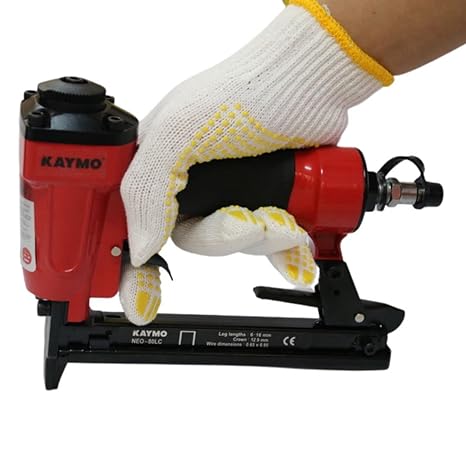 Kaymo Pneumatic Stapler NEO-80LC Red with Black 80 Series 3-16mm - Image 3