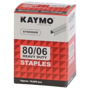 Kaymo 80 Series 8006 Heavy Duty Staple (10,000 Pieces)