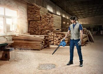 Bosch GBL 82-270 Professional Blower with Dust Extraction - Heavy Duty - (820 W, 2.25KG) (Blue) (GBL 80-270) - Image 4