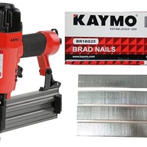 Kaymo Pneumatic Brad Nailer (NEO-PB18G50 + Nail F-25MM)