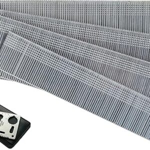 Kaymo 18 Gauge Brad Nails F-30mm, Galvanized Finish Nails, 5000 Pieces with 11-in-1 Multitool (30mm)