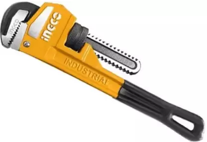 INGCO HPW18122 12 inch Pipe Wrench Single Sided Pipe Wrench (Pack of 1)