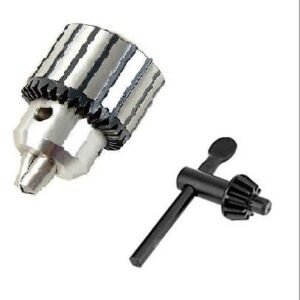 KROST 19 mm JT3 Jacobs Taper Heavy Duty Taper Drill Chuck with Key Lathe Machine Chuck Bench Drill Chuck