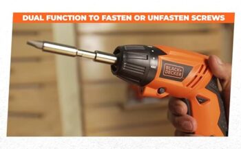 BLACK+DECKER KC4815 200 RPM Cordless Screwdriver Set Ni-Cd