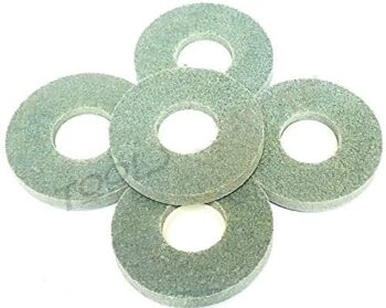 Krost Premium Non Woven Stone Polishing Pad Pack Of 5Nos Suitable For 4" Angle Grinder/Polisher (120Grit 5Qty)