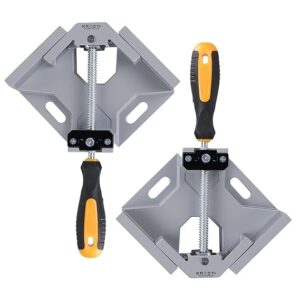 KROST 2pcs 90° Right Angle Clamps/Corner Clamp tools for Carpenter, Welding, Wood-working, Engineering, Photo Framing