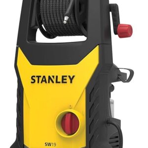 STANLEY SW19-B5 1900Watt 130 Bar,402 L/hr Flow Rate Industrial Grade Pressure Washer with Induction Motor (Yellow & Black)