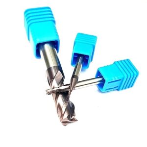 Tools Centre 2Flute Nano Coated | Nano Copper Coated 45HRC Made in Korea Carbide Ball Nose Endmills For General Purpose,Stainless Steel & High Hardness Steel (6.0mm 2Flute)