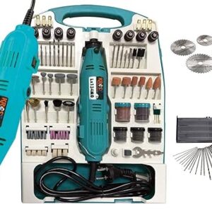 Krost™ 252Pieces Multifunctional Mini Rotary Tool Die Grinder Tool Kits with Flexible Shaft.