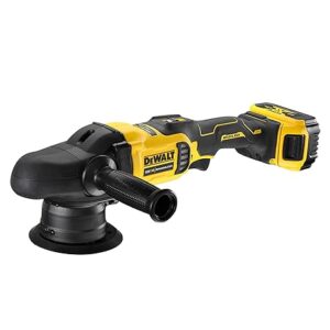 DEWALT DCM848P2 18V Dual Action Polisher with Brushless Motor-2×5.0Ah Batteries Included