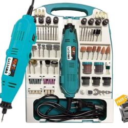 Krost 226 Pieces Die Grinder Rotary Tool Kit with Flexible Shaft And Accessory Kit for Carving, Grinding, Polishing, Cutting