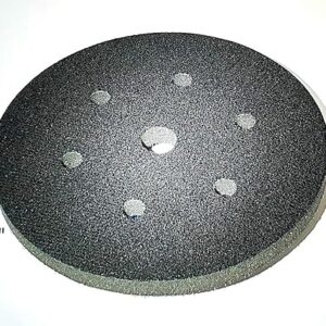 Krost High Density Hook & Loop Interface/Dust Free Damping & Protection Sanding Pad Pad for Orbital Sanders (6" Hook & Loop Interface Pad)