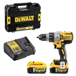 DeWalt (DCD996P2-QW) 18V, 5.0Ah Premium Hammer Drill Driver, Brushless