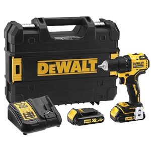 DEWALT DCD708S2T-QW Drill Machine Driver With Brushless Motor-2x2Ah Batteries Included for Drilling – 18V Li-ion Sub-Compact Series Cordless 1/2″/13mm, 2 Year Warranty